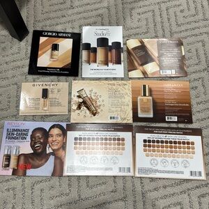 Various Foundation Sample Sales
